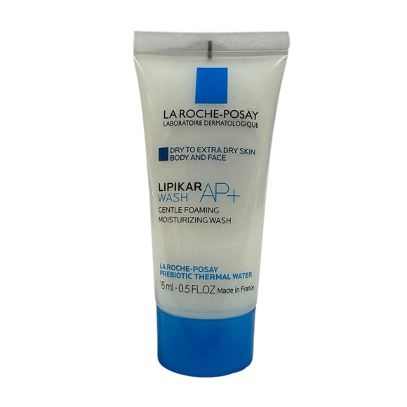 La Roche-Posay Lipikar Wash AP + Gentle Foaming Moisturizing Wash 0.5 fl oz - Picture 1 of 5